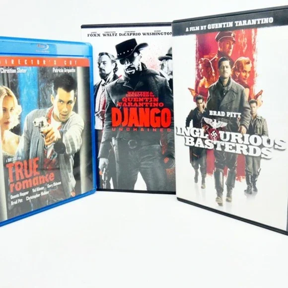 Quentin Tarantino Blu-ray DVD Lot True Romance Django Kill Bill Pulp Fiction - Picture 4 of 11